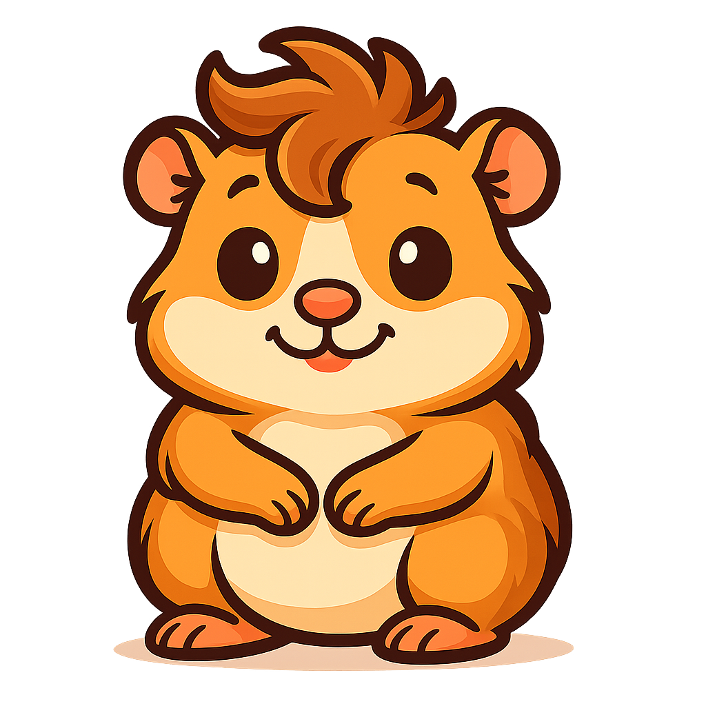 Meerschweinchen Maskottchen